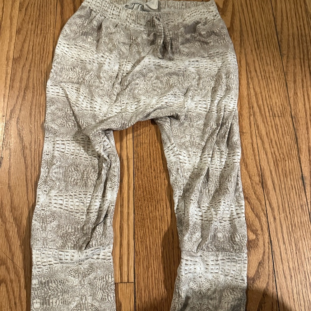 Kate Quinn snake print bamboo jammy bottoms